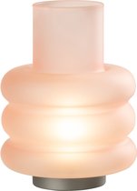 J-Line lampe Anneaux - verre - rose - LED