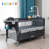 Imbaby - Brotish Baby Bed - Aanpasbaar - roze - Bed - Wieg - Bumper Nest
