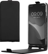 kwmobile hoesje geschikt voor Samsung Galaxy A25 - Flip cover met magnetische sluiting in zwart