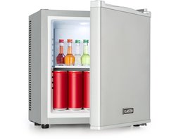 Klarstein minikoelkast voor in de kamer, minikoelkast van 13 liter voor drankjes en cosmetica, kleine minibar, kleine en stille koelkast, verstelbare plank, kleine koelkast voor huidverzorgingsproducten 5-15 °C