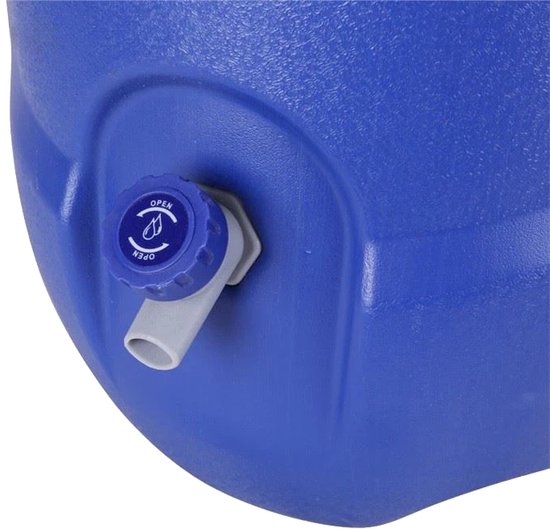 Steamy Cool 20 Roller - Geïsoleerde Drankdispenser / Drankkoeler met kraantje op wielen - 20 Liter - Blauw van Steamy — afbeelding 5