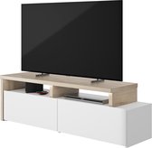 Diagone- TV Meubel Tv-meubel Mikao - 150cm - Wit; Bruin