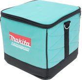 Makita gereedschapstas 270 x 270 x 250 mm turquoise / zwart voor gereedschap