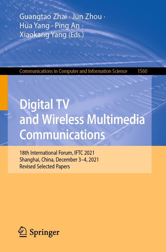 Springer Nature Proceedings Computer Science - Digital TV an ... - cover