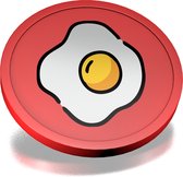 CombiCraft ontbijt consumptiemunten rood - Ø29mm - 100 stuks