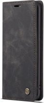 CaseMe Book Case - Geschikt voor Samsung Galaxy S7 Edge Hoesje - Zwart