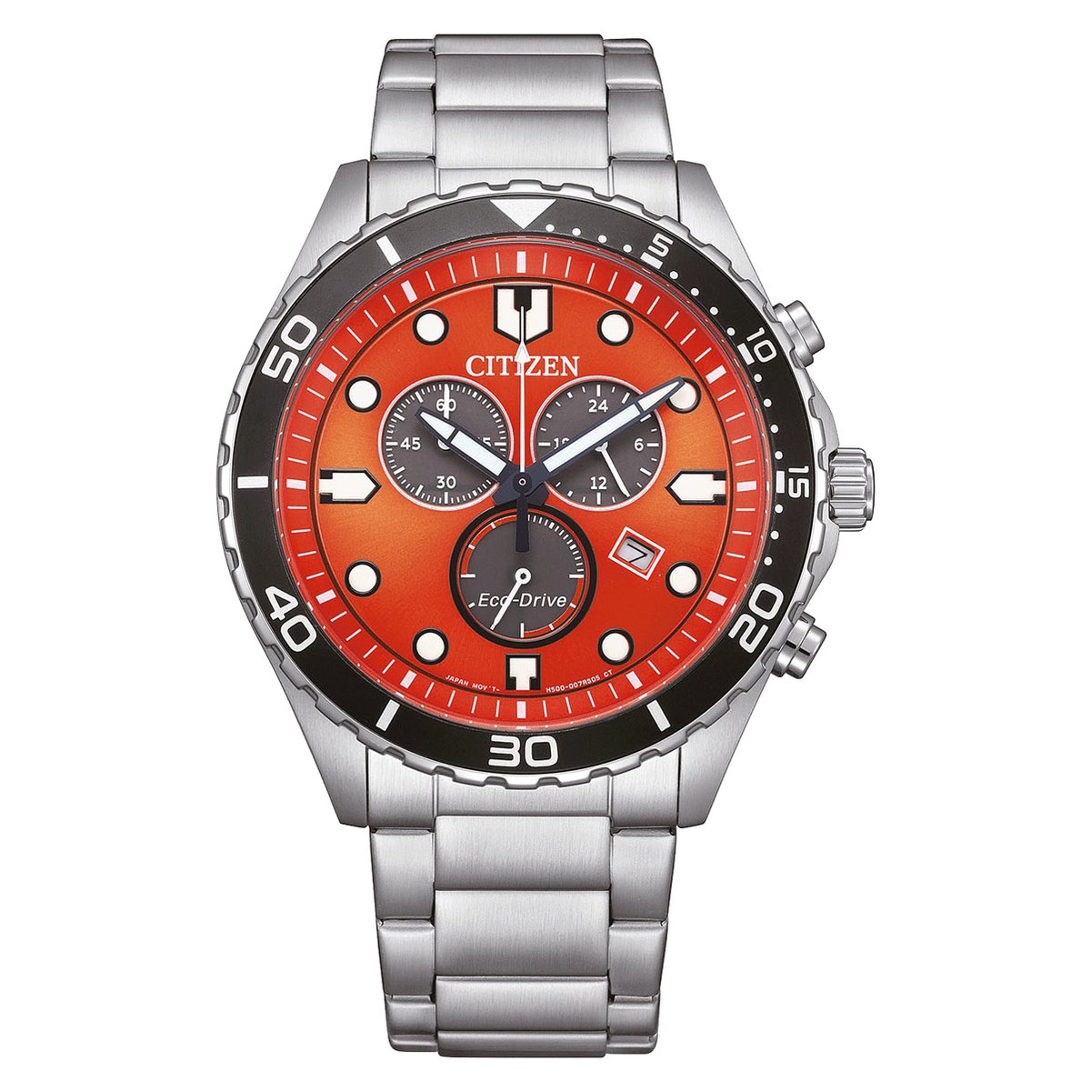 Citizen OF Sporty Aqua AT2560-84X Horloge - Staal - Zilverkleurig - Ø 43 mm