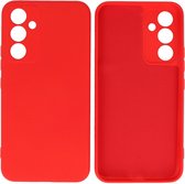 Hoesje Geschikt voor de Samsung Galaxy A55 - Fashion Backcover Hoesje - Colorful Telefoonhoesje - Rood