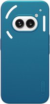 Nillkin Super Frosted Shield Hoesje Geschikt voor Nothing Phone (2a) | Back Cover | Blauw