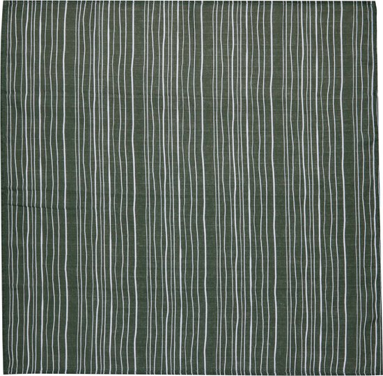 Jollein Hydrofiele Multidoek Small 70x70cm Stripe&Olive - Leaf Green - 2 Stuks van Jollein — afbeelding 3