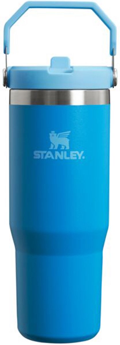 Stanley The Iceflow Flip Straw Tumbler 0.89L Drinkfles Blauw