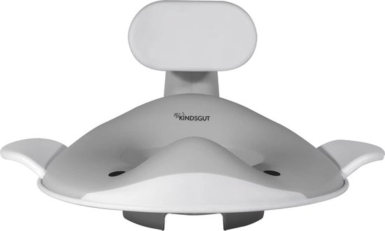 Edelkern Toiletbril voor kinderen, ergonomische wc-bril universeel toegankelijk voor kinderen tot 50 kg, met handgrepen en spatbescherming