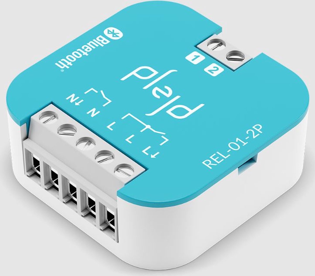 PLEJD - REL-01-2P - Relay max. 16A - 2 polig