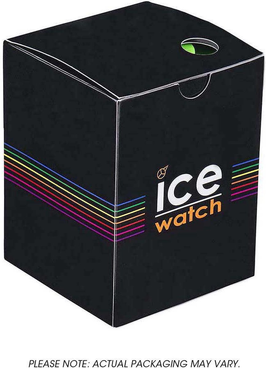 Ice-Watch - ICE digit White turquoise - Wit meisjeshorloge met kunststof bandje - 021270 (Small