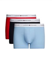 Tommy Hilfiger 3-Pack Heren Boxershorts - Cotton - S - Blauw