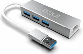 Inca IUSB-03T - USB-Hub X4 USB 3.0 + Ethernet RJ45 10/100/1000 Multiplexer