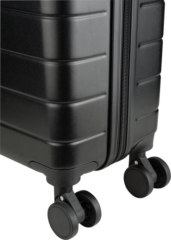 British Traveller 28inch Handbagage Koffer PP Bagage Lichtgewicht Reiskoffer Met Tsa Slot Cabine 4 Wielen 76x50x31cm Blauw 667332122