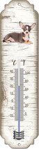 Thermometer: Chihuahua | Hondenras | Temperatuur binnen en buiten | -25 tot +45C
