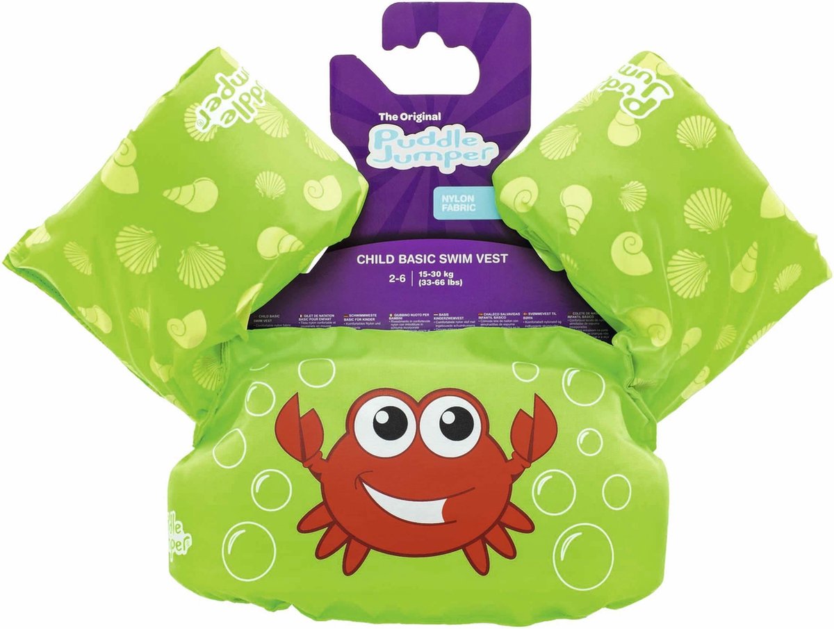 Bestway Puddle Jumper Krab - Verstelbare zwembandjes voor kinderen - Draagkracht 15 - 30kg size — afbeelding 10