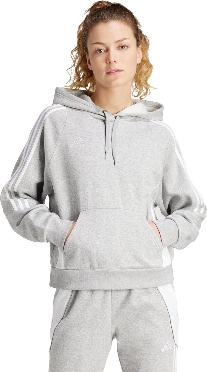 adidas Performance Tiro 24 Sweat Hoodie - Dames - Grijs- 2XL