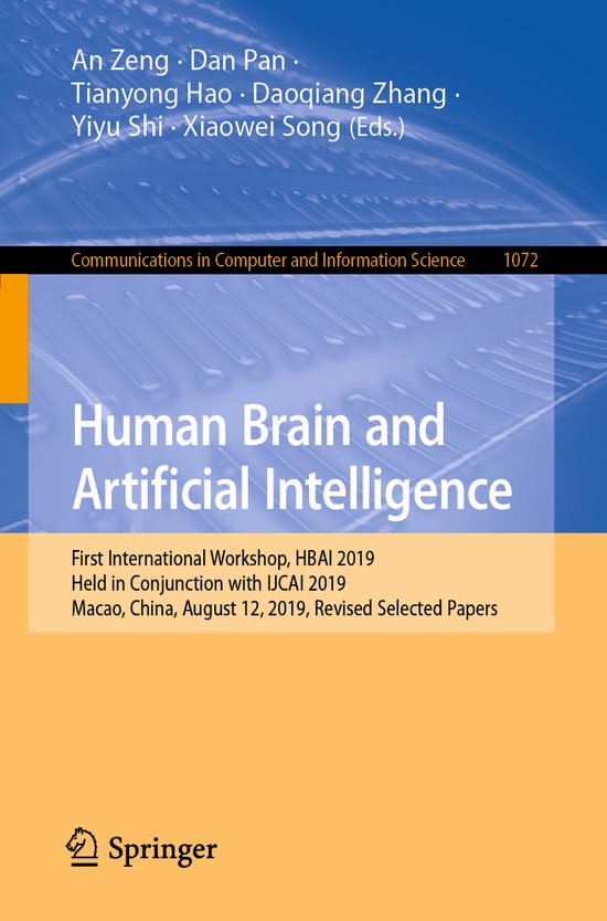 Communications in Computer and Information Science1072- Huma ... - cover