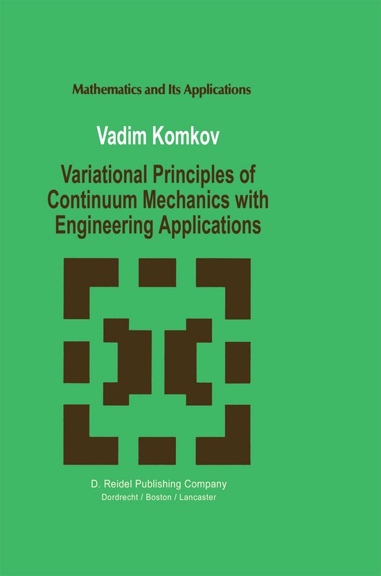 Mathematics and Its Applications40- Variational Principles o ... - cover