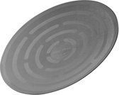 Pannenkoeken/omletspatel, rond, diameter: 26 cm, kunststof, Flic-Flac, 15262270, grijs