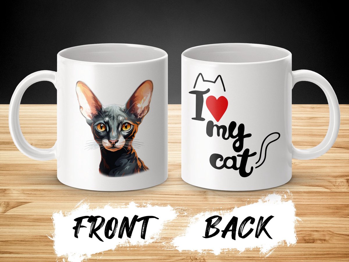 Mok Oriental Shorthair cat - kat - I love my cat - cat lovers - katten