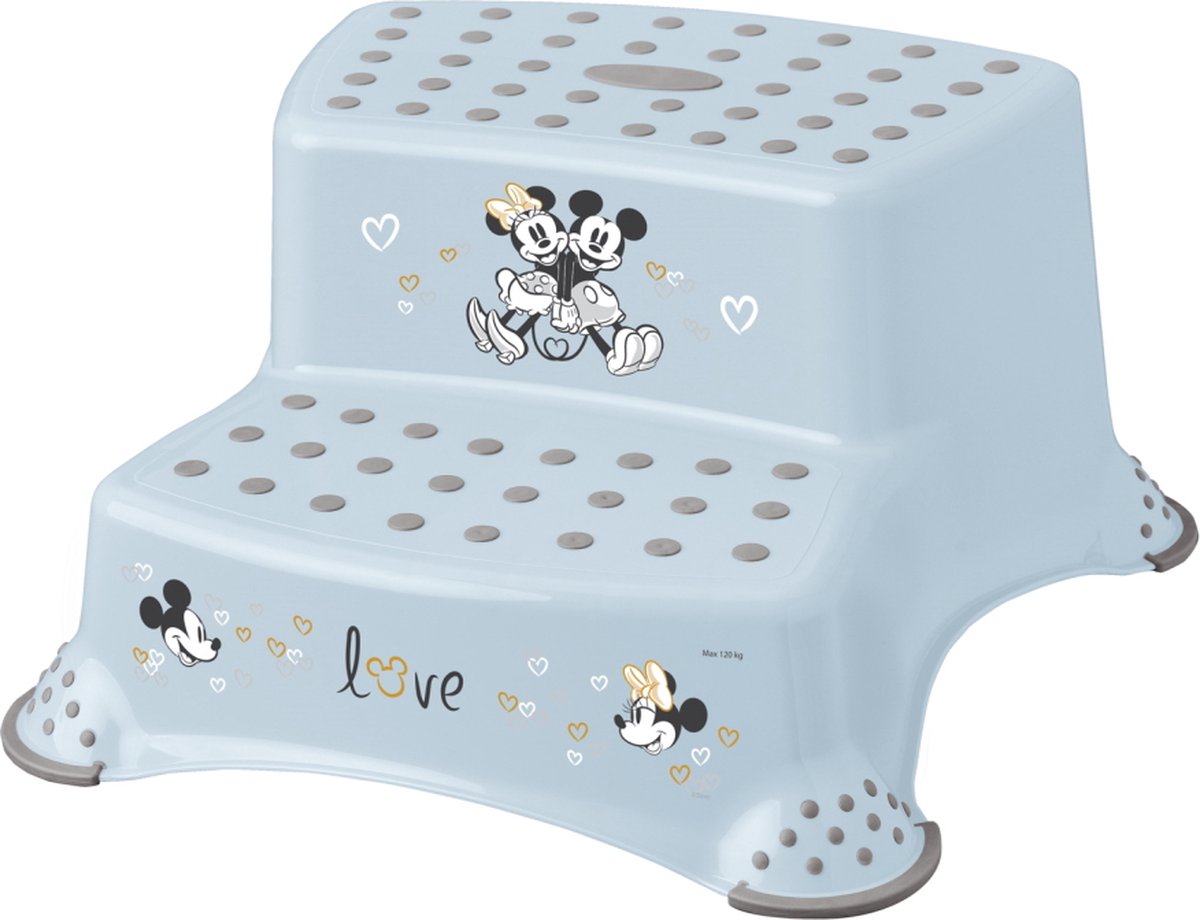 Goedkoopste Keeeper Mickey Mouse Lichtblauw 2 Treden Opstapje 10032