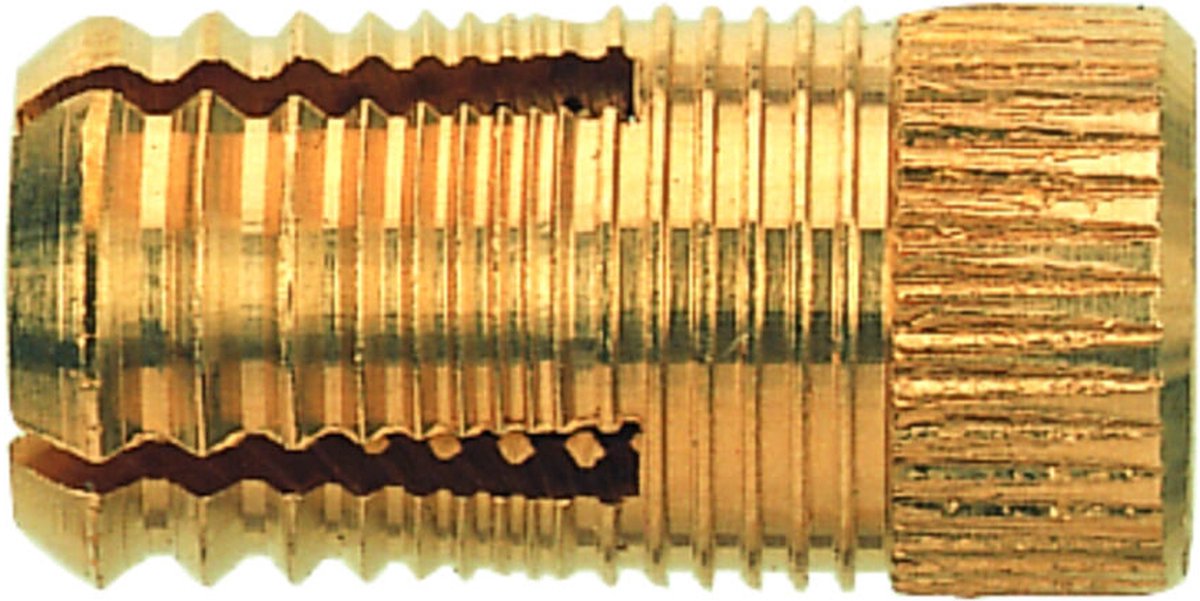 Fischer Messing Plug - M10 - 25 Stuks