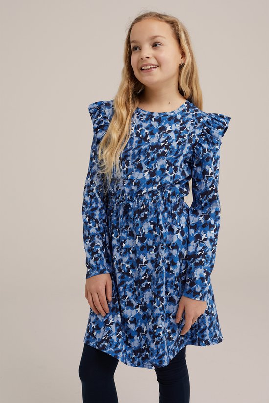 WE Fashion Meisjes jurk met dessin