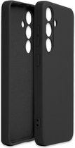 Ceezs goedkoop siliconen case geschikt voor de Samsung Galaxy A15 hoesje - Optimale bescherming - silicone back cover (zwart)