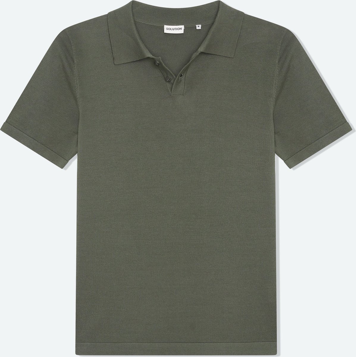 Solution Clothing Purdy - Casual Poloshirt - Regular Fit - Knoopsluiting - Volwassenen - Heren - Mannen - Groen - XXL - XXL - Solution Clothing