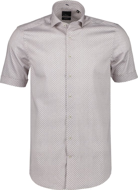 Jac Hensen Overhemd - Modern Fit - Beige - 5XL Grote Maten