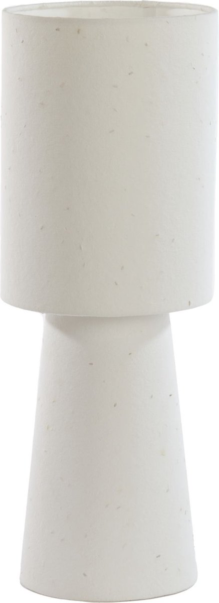 Light & Living - Tafellamp Raeni - Ø20x57.5cm - Wit