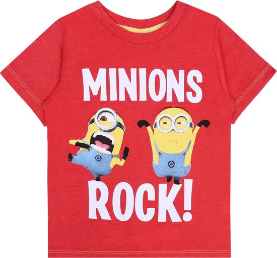 Rood t-shirt MINIONS