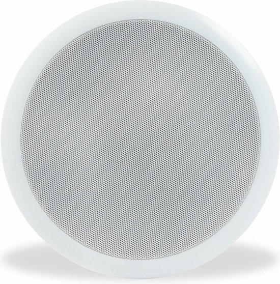 Power Dynamics Plafondspeaker set met 6 witte inbouwspeakers - 100V - Inclusief Bluetooth - 5 inch — afbeelding 5
