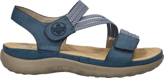 Rieker dames sandaal Blauw Maat 37 bol