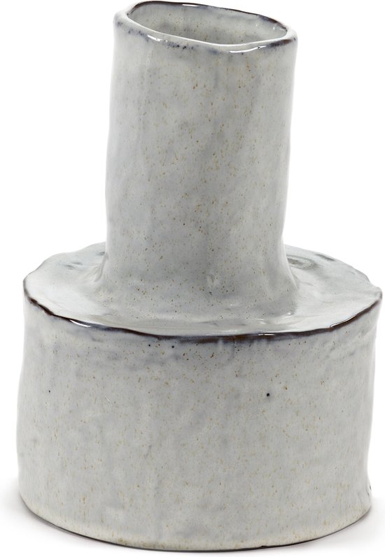 Serax Marie Michielssen Héléna vase 5 D14cm H19cm blanc