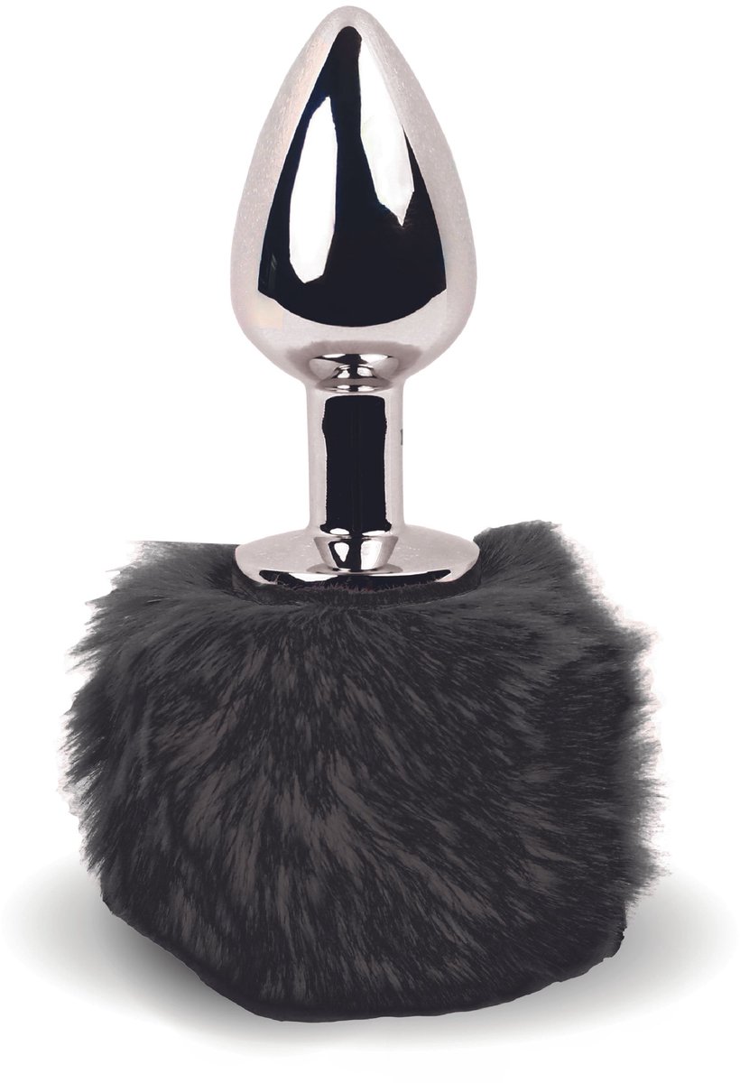 Goedkoopste FeelzToys - Bunny Tails Butt Plug - Zilver