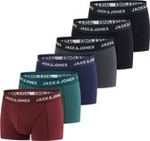 Jack & Jones Heren Boxershorts 6 Pack Basic Trunks Veelkleurig XXL Katoenen Ondergoed Onderbroeken