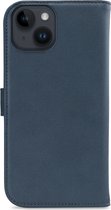 My Style Telefoonhoesje geschikt voor Apple iPhone 14 Hoesje | My Style Flex Wallet Bookcase Portemonnee | Pasjeshouder voor 3 Pasjes | Telefoonhoesje voor Pinpas / OV Kaart / Rijbewijs - Ocean Blue | Blauw