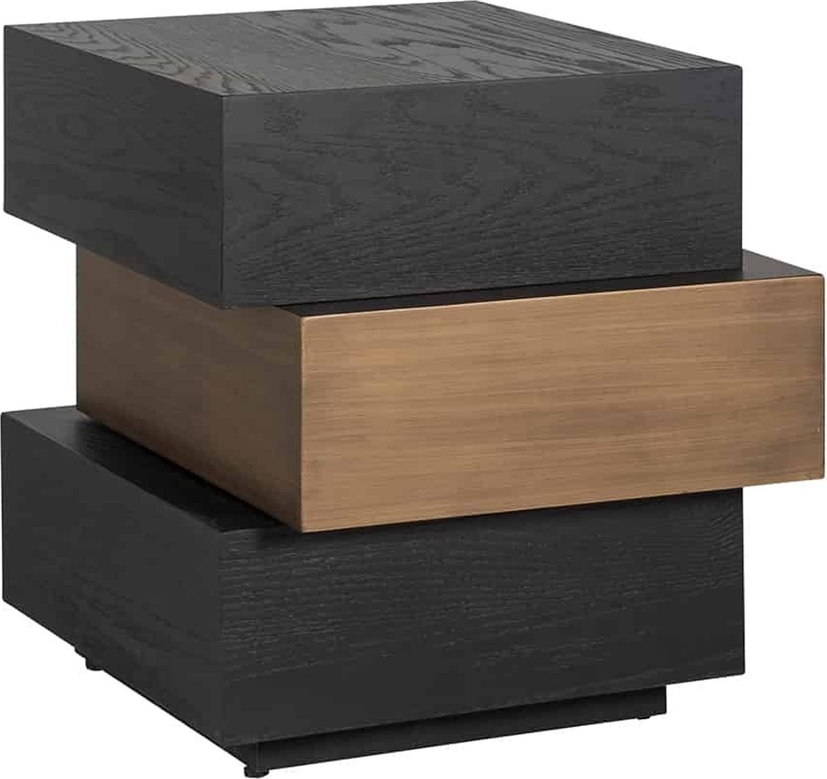 Richmond Bijzettafel Cambon Blok Dark Coffee
