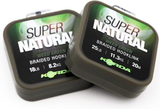 Korda Super Natural Weedy Green - Onderlijnmateriaal - 8 kg van Korda — afbeelding 5