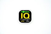 Souche de fluorocarbone Korda IQ - 20 lb