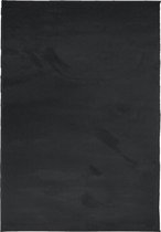 vidaXL - Vloerkleed - OVIEDO - laagpolig - 120x170 - cm - zwart