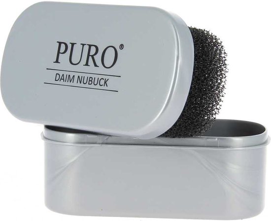 Puro Daim Nubuck - Éponge de nettoyage pratique pour le nettoyage à sec du daim et du nubuck