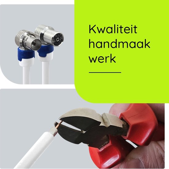 Hirschmann Coax Cable Ziggo.nl & Câble TV 1,50 mètre