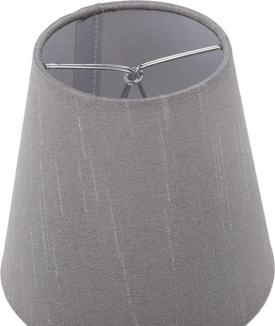Buachois 6 stuks lampenkappen met clip, moderne Europese stoffen lampenkap, afdekking met E14-schroef, decoratie voor kroonluchters, staande lampen, tafellampen