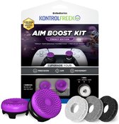 KontrolFreek Frenzy AimBoost Thumbsticks + Precision Rings- Purple/Black (PS5/PS4)